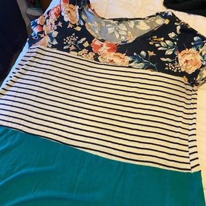 Non brand baby doll shirt.